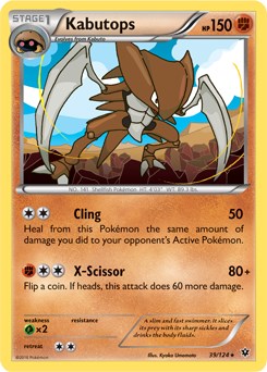 Kabutops - 39/124 - Fates Collide - Inglés