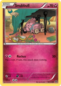 Snubbull - 68/124 - Fates Collide - Inglés