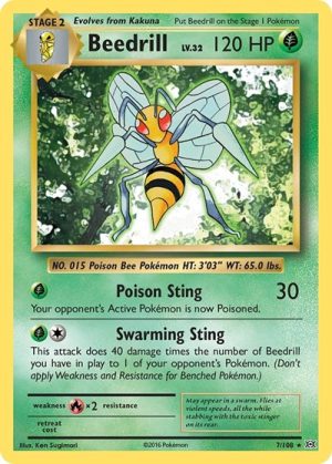 Beedrill - 7/108 - Evolutions - Español