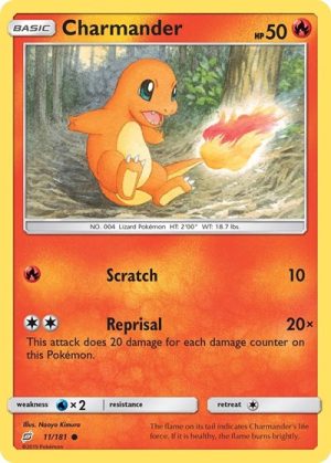 Charmander 11 - 11/181 - Team Up (Reverse Holo) - Inglés
