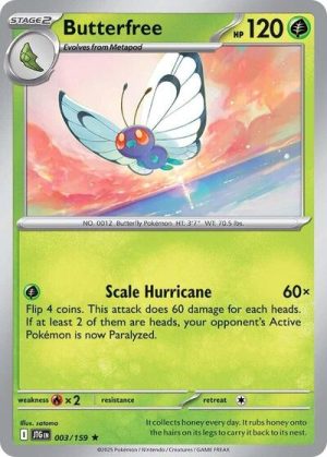 Butterfree - 003/159 - Journey Together (Holofoil) - Inglés