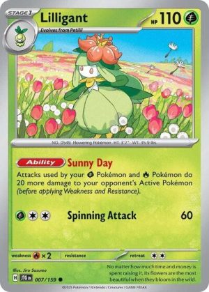 Lilligant - 007/159 - Journey Together - Inglés
