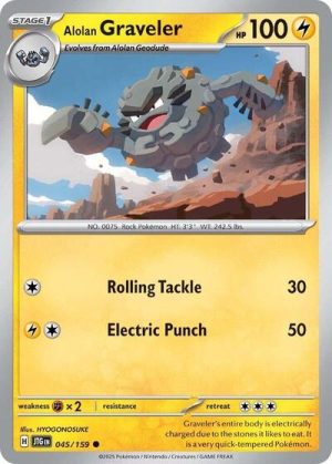 Alolan Graveler - 045/159 - Journey Together - Inglés