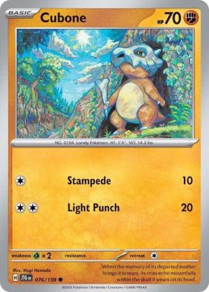 Cubone - 076/159 - Journey Together - Inglés