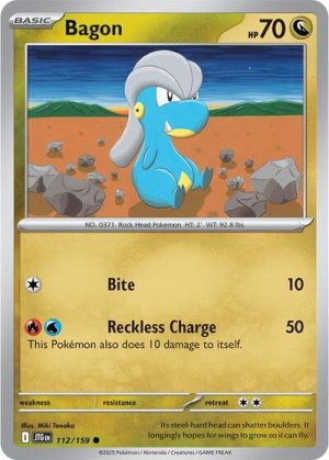 Bagon - 112/159 - Journey Together (Reverse Holo) - Inglés