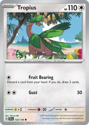 Tropius - 123/159 - Journey Together (Reverse Holo) - Inglés