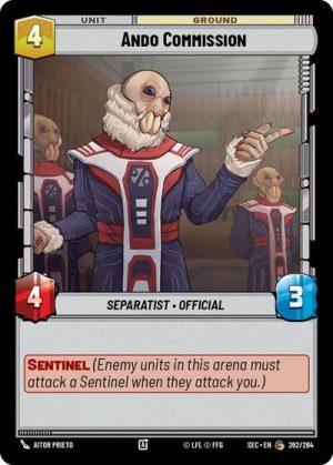 Ando Commission - 262/264 - Secrets of Power - Inglés