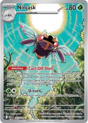 Ninjask 137 132 - 137/132 - ME01: Mega Evolution (Holofoil) - Inglés