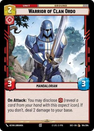 Warrior of Clan Ordo - 164/264 - Secrets of Power - Inglés