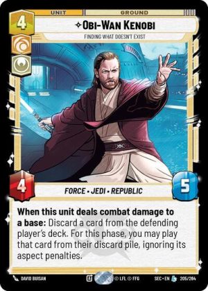 Obi Wan Kenobi Finding What Doesnt Exist - 205/264 - Secrets of Power - Inglés