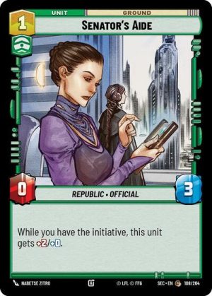 Senators Aide - 108/264 - Secrets of Power - Inglés