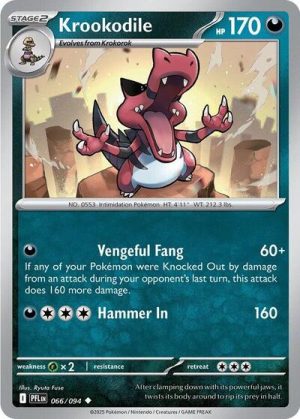 Krookodile - 066/094 - ME02: Phantasmal Flames - Inglés