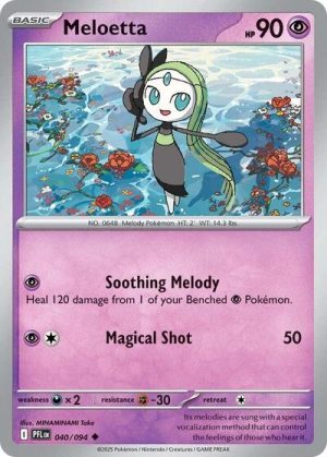 Meloetta - 040/094 - ME02: Phantasmal Flames - Inglés