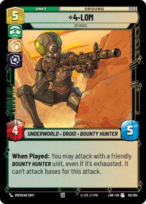 4 LOM Devious - 65/264 - A Lawless Time - Inglés
