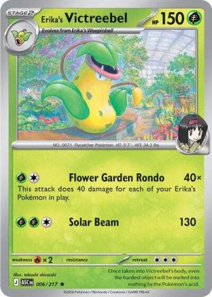 Erikas Victreebel - 006/217 - ME: Ascended Heroes (Holofoil) - Inglés