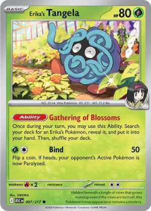 Erikas Tangela 007 217 - 007/217 - ME: Ascended Heroes - Inglés