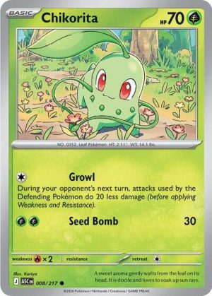 Chikorita - 008/217 - ME: Ascended Heroes - Inglés