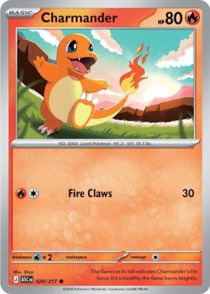 Charmander - 020/217 - ME: Ascended Heroes - Inglés