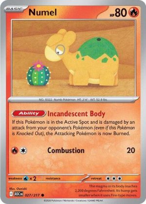 Numel 027 217 - 027/217 - ME: Ascended Heroes - Inglés