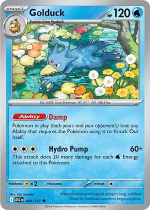 Golduck - 040/217 - ME: Ascended Heroes - Español