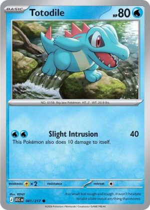 Totodile - 041/217 - ME: Ascended Heroes - Inglés