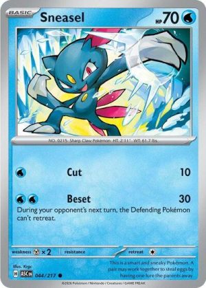 Sneasel - 044/217 - ME: Ascended Heroes - Inglés