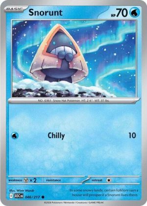 Snorunt 046 217 - 046/217 - ME: Ascended Heroes - Inglés