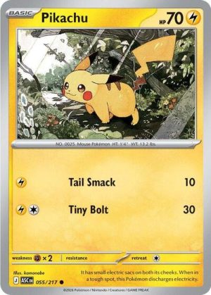 Pikachu - 055/217 - ME: Ascended Heroes - Inglés