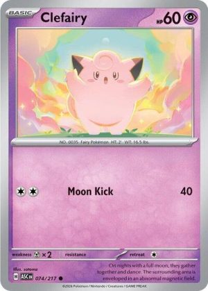 Clefairy - 074/217 - ME: Ascended Heroes - Inglés
