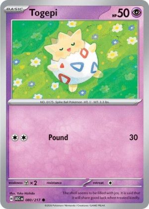 Togepi - 080/217 - ME: Ascended Heroes - Inglés