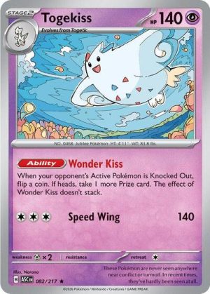 Togekiss 082 217 - 082/217 - ME: Ascended Heroes (Holofoil) - Inglés