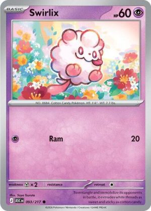 Swirlix - 093/217 - ME: Ascended Heroes - Inglés