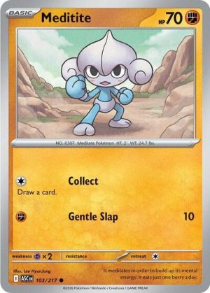 Meditite - 103/217 - ME: Ascended Heroes - Inglés