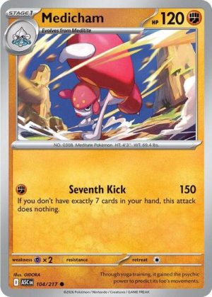 Medicham 104 217 - 104/217 - ME: Ascended Heroes - Inglés