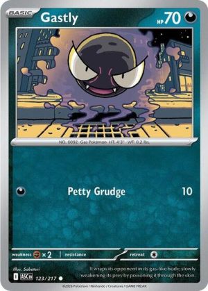 Gastly - 123/217 - ME: Ascended Heroes - Inglés