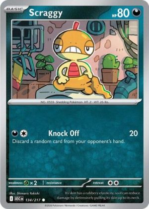 Scraggy - 134/217 - ME: Ascended Heroes - Inglés