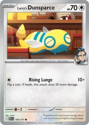 Larrys Dunsparce - 163/217 - ME: Ascended Heroes - Inglés