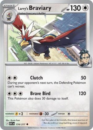 Larrys Braviary - 174/217 - ME: Ascended Heroes - Inglés