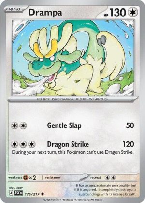 Drampa - 176/217 - ME: Ascended Heroes - Inglés