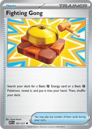 Fighting Gong - 187/217 - ME: Ascended Heroes (Reverse Holo) - Inglés
