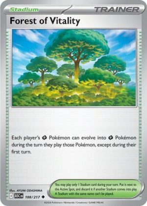 Forest of Vitality - 188/217 - ME: Ascended Heroes - Inglés
