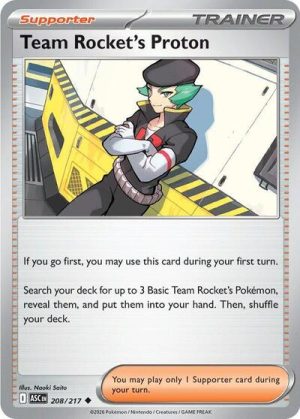 Team Rockets Proton - 208/217 - ME: Ascended Heroes - Inglés
