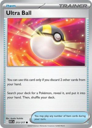 Ultra Ball 213 217 - 213/217 - ME: Ascended Heroes - Inglés