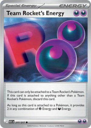Team Rockets Energy - 217/217 - ME: Ascended Heroes - Inglés