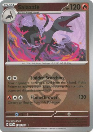 Salazzle 035 217 Quick Ball - 035/217 - ME: Ascended Heroes (Reverse Holo) - Español