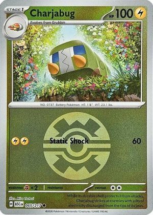 Charjabug Quick Ball - 065/217 - ME: Ascended Heroes (Reverse Holo) - Inglés