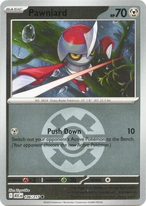 Pawniard Quick Ball - 146/217 - ME: Ascended Heroes (Reverse Holo) - Español