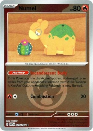 Numel 027 217 Energy Symbol Pattern - 027/217 - ME: Ascended Heroes (Reverse Holo) - Español