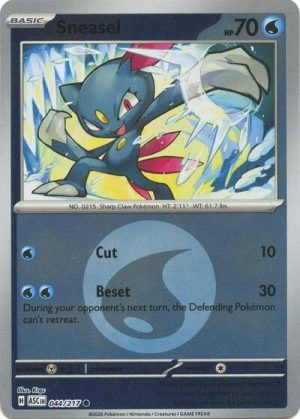 Sneasel Energy Symbol Pattern - 044/217 - ME: Ascended Heroes (Reverse Holo) - Español