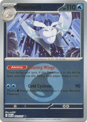 Frosmoth Energy Symbol Pattern - 053/217 - ME: Ascended Heroes (Reverse Holo) - Inglés